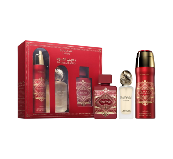 Badee Al oud 3in1 gift set